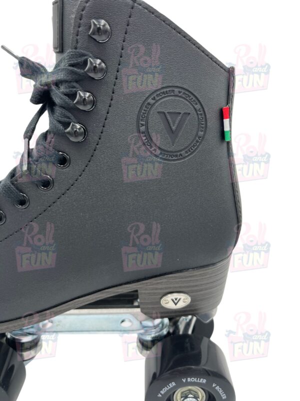 Patines quads V roller Italia negros - Imagen 2