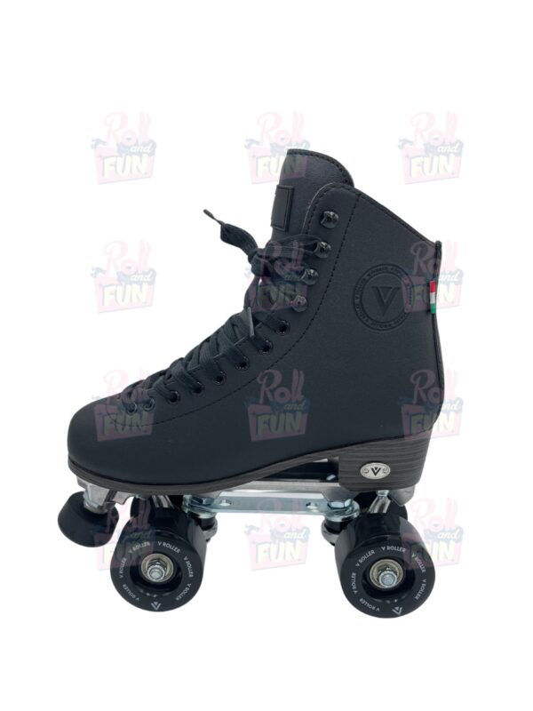 Patines quads V roller Italia negros