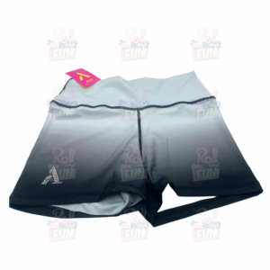 Short Axel Blanco con Negro Degradado